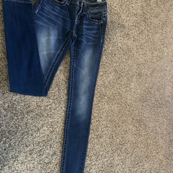 Miss Me Jeans Mid-Rise/Skinny 24w/30L - Picture 3 of 4